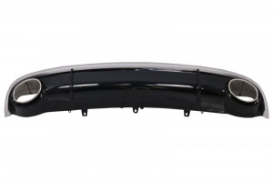Difuzor Bara Spate si Ornamente Evacuare compatibil cu AUDI A7 4G 2010-2014 RS7 Design - Img 2