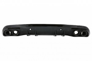 Difuzor cu ornamente evacuare compatibil cu Mercedes C-Class W205 S205 2014-2020 C43 Design pentru bara AMG Sport Line