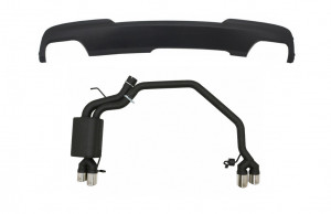 Difuzor cu Sistem Evacuare compatibil cu BMW Seria 5 F10 2011-2016