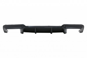 Difuzor de aer cu evacuare dubla compatibil cu BMW Seria 5 F10 F11 2011-2017 M-Performance Design Negru Lucios