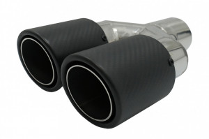 Difuzor Spate cu Toba Ornament Evacuare compatibil cu BMW 4 Series F32 F33 F36 2013-2019 M Design - Img 5