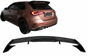 Eleron Portbagaj compatibil cu Mercedes A-Class HTB W177 2018-> Design Piano Black - Img 2