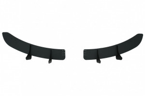 Extensie Difuzor Bara Spate compatibil cu VW Golf VI 6 R20 2008-2013 Negru - Img 2