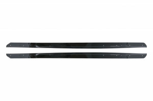 Extensii Praguri Laterale compatibil cu BMW Seria 2 F22 F23 Coupe Convertible 2014-> M-Performance Look Negru Lucios - Img 2