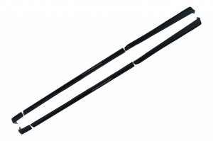 Extensii Praguri Laterale compatibil cu Ford Puma 2019-> ST-Line Negru Lucios