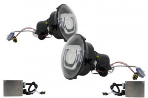 Faruri Bi-Xenon compatibil cu Jeep Wrangler JK 2007-2017 - Img 4