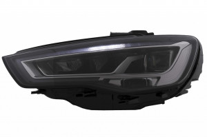 Faruri Full LED compatibil cu Audi A3 8V Pre-Facelift 2013-2016 Upgrade pentru HID / Xenon cu Semnalizare Dinamica Secventiala - Img 4