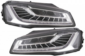 Faruri Full LED compatibil cu Audi A8 Sedan Facelift 4H D4 2014-2017 Facelift Matrix Design