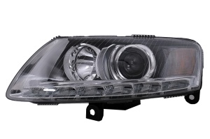 Faruri LED compatibil cu Audi A6 4F C6 2008-2011 Conversie pentru Xenon la Facelift Design - Img 2