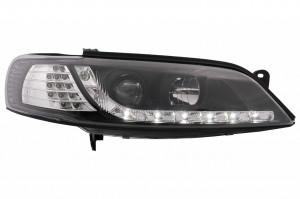 Faruri LED compatibil cu Opel Vectra B 1996-1998 Negru - Img 2
