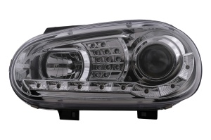 Faruri LED DRL compatibil cu VW Golf IV 4 1997-2003 Crom - Img 2