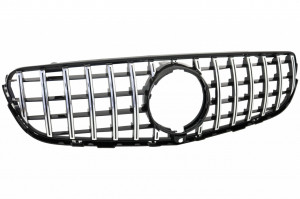 Grila Centrala Black compatibil cu MERCEDES GLC X253 C253 2015-2018 GT R Panamericana Look - Img 2
