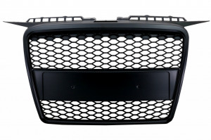 Grila Centrala compatibil cu Audi A3 8P 2004-2007 Hatchback Sportback RS Design Negru Mat