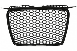 Grila Centrala compatibil cu AUDI A3 8P 2004-2007 RS Design Negru Lucios