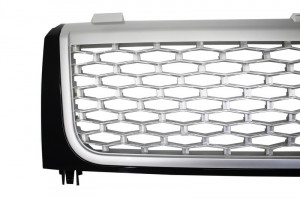 Grila Centrala compatibil cu Land Range Rover Vogue III L322 2002-2005 Negru Argintiu Autobiography Supercharged Edition - Img 2