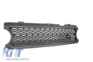 Grila Centrala compatibil cu Land Range Rover Vogue III L322 2006-2009 Grey Autobiography Design Supercharged Edition - Img 3