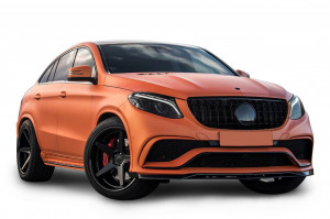Grila Centrala compatibil cu MERCEDES Benz GLE Coupe C292 2015-2018 GLE W166 SUV (2015-2018) GT-R Panamericana Design Black - Img 7