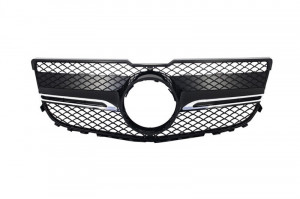 Grila Centrala compatibil cu MERCEDES Benz GLK-Class X204 2013-2015 Black Design