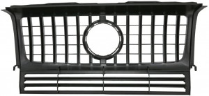 Grila Centrala compatibil cu MERCEDES G-Class W463 1990-2014 G63 GT-R Panamericana Design Negru Lucios - Img 4
