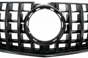 Grila Centrala compatibil cu Mercedes Vito W447 2014-2019 GT R Panamericana Design Negru - Img 4