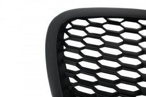 Grila Centrala compatibil cu Seat Leon 1P 2005-2009 Fagure Design Negru - Img 3
