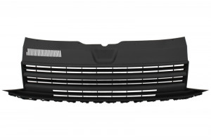 Grila Centrala fara emblema compatibil cu VW T6 Bus, Transporter 2015-2019 Negru Mat
