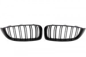 Grile Centrale compatibil cu BMW 4 Series F32 F33 F36 2013-2019 Piano Black M Design