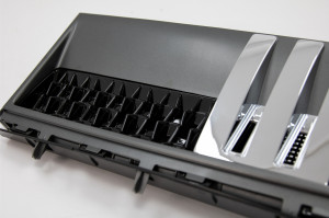 Grile Laterale compatibil cu Range ROVER Vogue III L322 2002-2012 Autobiography Side Vents Gri Negru Edition Design - Img 4