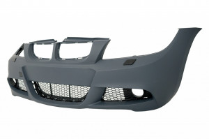 Kit Exterior compatibil cu BMW Seria 3 E90 2005-2008 M-Technik Design cu Praguri Laterale - Img 2