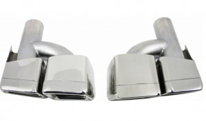 Kit Exterior Complet compatibil cu Mercedes S-Class W221 S63 S65 Design 2005-2013 cu Ornamente Toba - Img 6