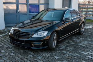 Lumini de zi dedicate LED DRL compatibil cu Mercedes W221 S-Class 2010-2013 Partea Stanga - Img 4