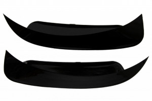Ornamente bara spate flapsuri compatibil cu MERCEDES GLA X156 GLA250 GLA45 2014-> Negre - Img 3