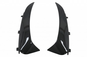 Ornamente Bara Spate Flapsuri Negru Lucios compatibil cu Mercedes C Class C205 A205 2015-2019 - Img 3
