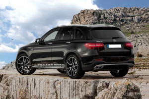 Ornamente compatibil cu sistemul de evacuare Mercedes GLE Coupe C292 2015-2018 - Img 7