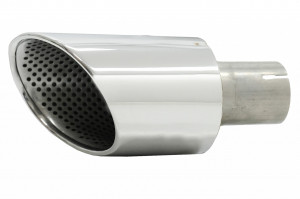 Ornamente Evacuare compatibil cu Audi A4 B9 2016-2019 A5 F5 2017-2019 Crom - Img 4