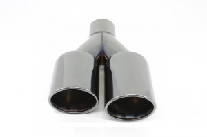 Ornamente Tobe Evacuare compatibil cu BMW Seria 3 E46 E90 E92 E93 F30 F31 Seria 4 F32 F33 F36 Seria 5 E60 F10 F11 G30 Seria 6 F06 F12 F13 M3 M5 M-Power Design - Img 2
