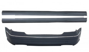 Pachet Bara Spate si Praguri Laterale compatibil cu Mercedes E-Class W211 2003-2009