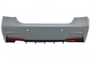 Pachet Exterior compatibil cu BMW Seria 3 F30 2011-2019 cu Stopuri LED Rosu Fumuriu Semnal Dinamic Secvential - Img 8