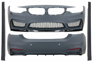 Pachet Exterior compatibil cu BMW Seria 4 F36 2013-2019 M4 Look Gran Coupe Fara Proiectoare