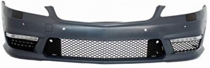 Pachet Exterior compatibil cu Mercedes W221 S-Class 2005-2011 S63 S65 Design cu Grila Centrala si Ornamente de Evacuare - Img 3