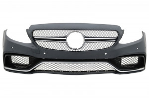Pachet Exterior Complet compatibil cu Mercedes C-Class W205 Sedan 2014-2018 C63 Design - Img 2