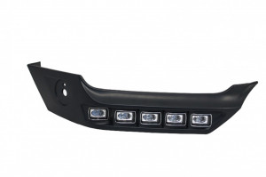 Pachet Prelungiri Bara Fata DRL Protectie Bara Off Road compatibil cu Mercedes W463 G-Class 1989-2017 4x4 Design - Img 6