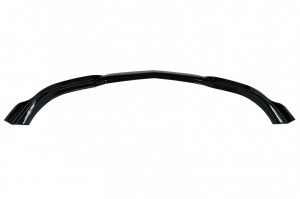 Prelungire Bara Fata compatibil cu Mercedes C-Class W204 Sport Line Facelift (2011-2015) Negru Lucios - Img 3