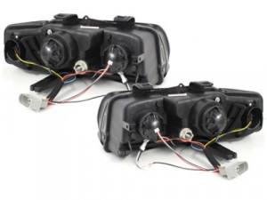 Set faruri DAYLIGHT compatibil cu Audi A4 B6 8E 2001-2004 Negru - Img 2