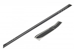 Stickere Laterale Negru Mat compatibil cu MERCEDES Benz Clasa E W213 2016-> - Img 3