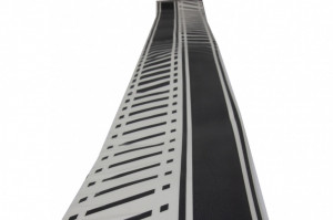 Stickere Laterale NEGRU MAT compatibil cu VW POLO 2002-2008 - Img 7