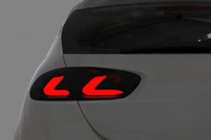 Stopuri CarDNA LED compatibil cu SEAT Leon 2009-> LIGHTBAR Negru sau Fumuriu - Img 4