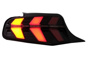 Stopuri Full LED compatibil cu Ford Mustang V Pre-Facelift (2010-2012) Fumuriu 7 moduri Dinamic - Img 4