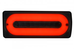 Stopuri Full LED compatibil cu Mercedes G-Class W463 1989-2015 Semnal Dinamic Secvential - Img 4