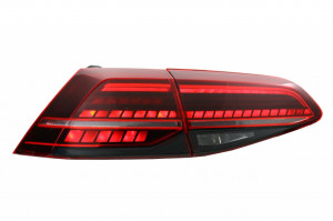 Stopuri Full LED compatibil cu VW Golf 7 VII 2012-2017, Facelift G7.5 Look - Img 4